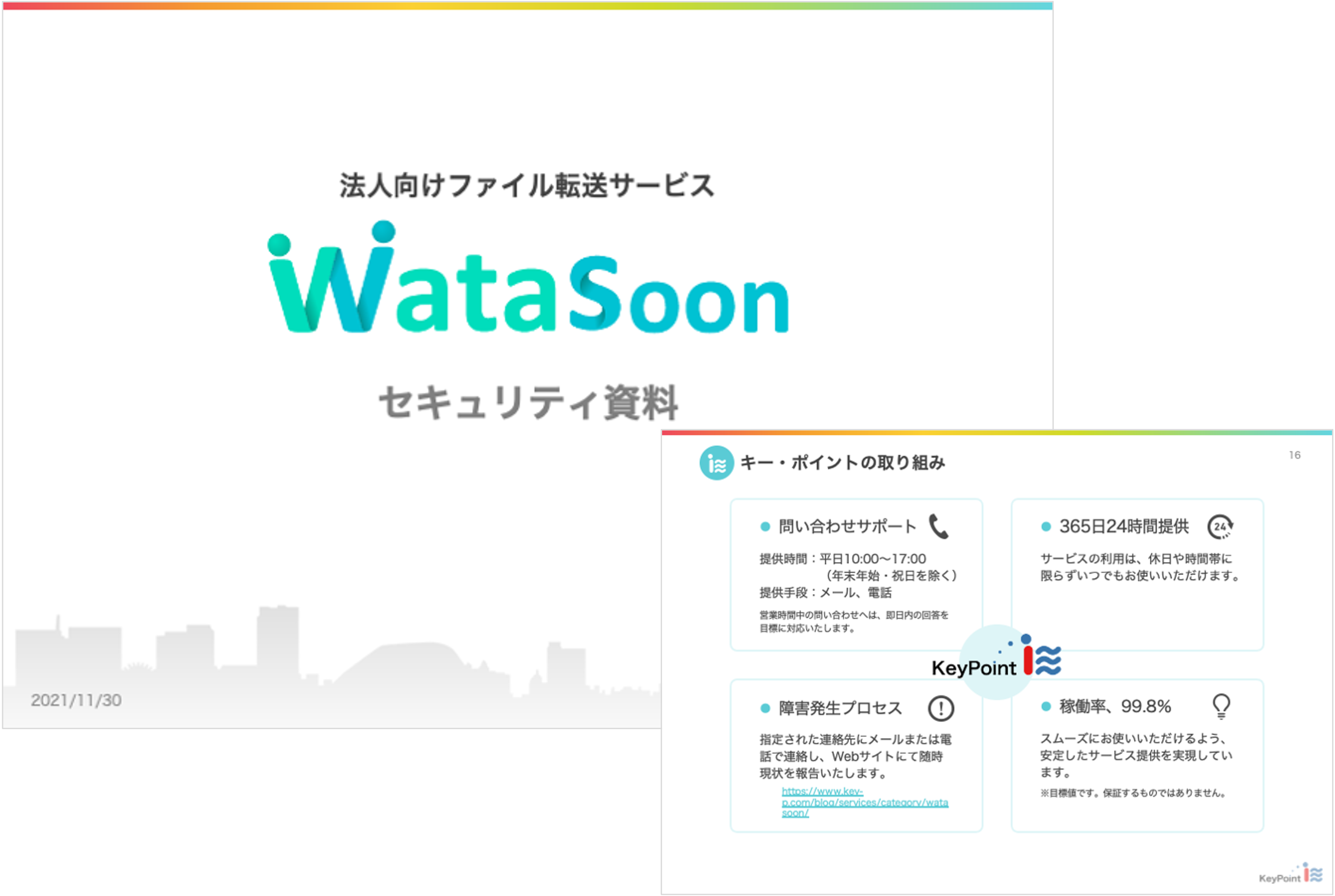Watasoonセキュリティ資料イメージ