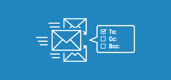 Cc/Bccによる誤送信を防止！